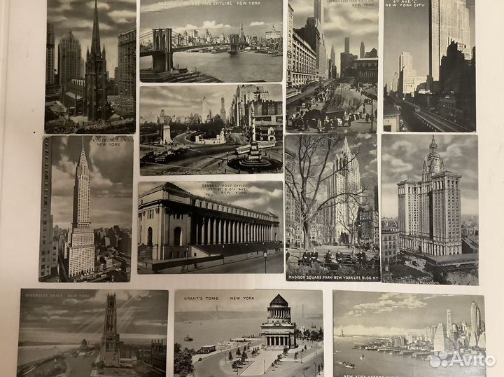 Старинные открытки США