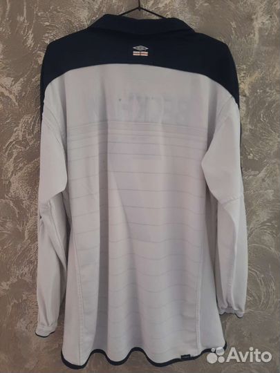 England national team 2004 home #7 Beckham