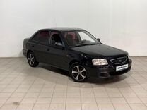 Hyundai Accent 1.5 MT, 2008, 283 000 км, с пробегом, цена 398 000 руб.