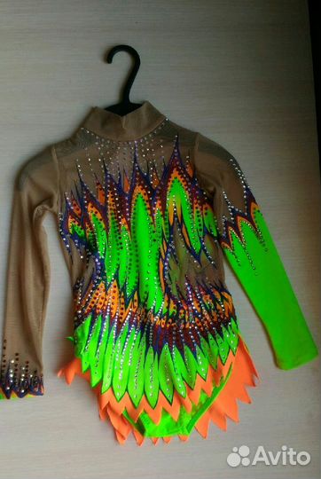 Купальник гимнастический для художественной гимнас