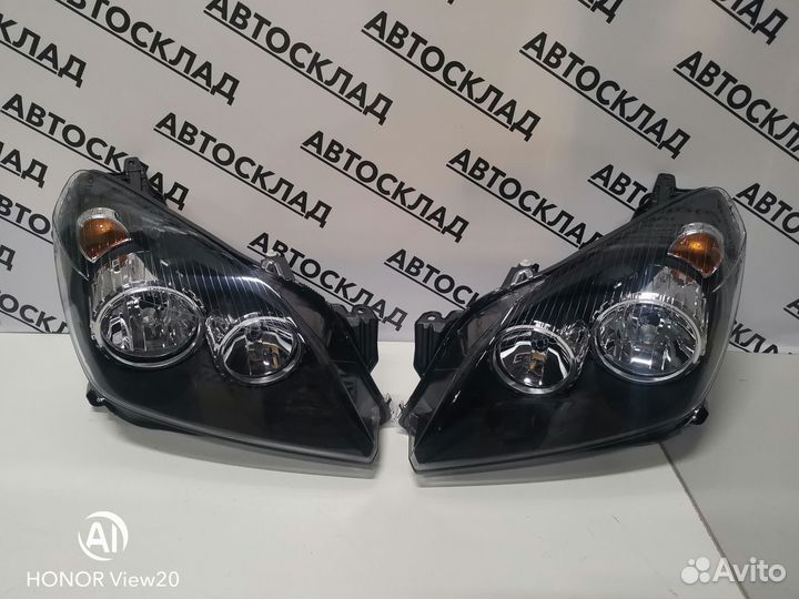 Опель астра h Opel Astra H 2004 2011 Фара черная