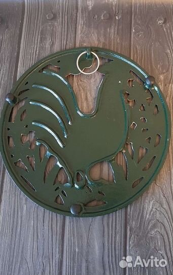 Подставка под горячее декоративная/чугун