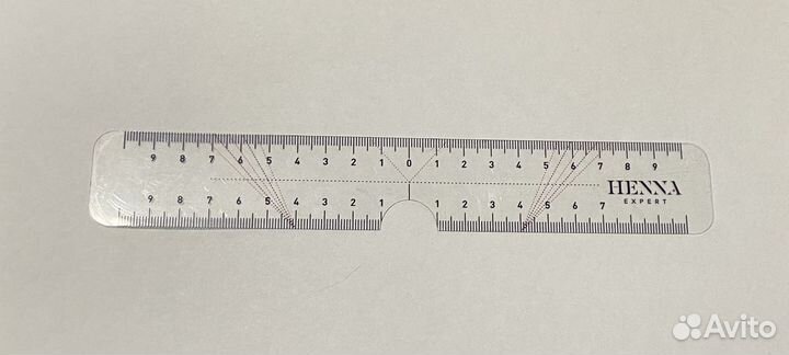 Линейка для бровиста Henna