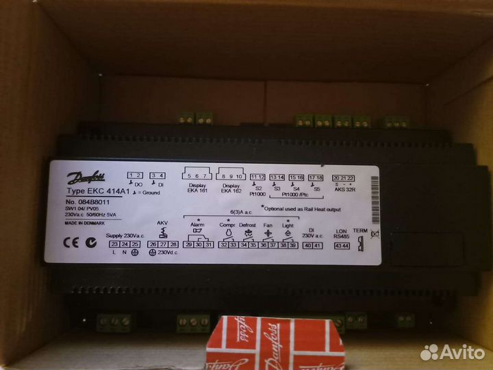 Новый контроллер Danfoss EKC 414A1