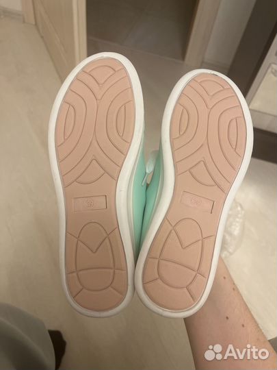 Кеды женские натуральная кожа 38