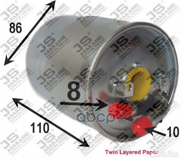 Фильтр топл.mercedes W203,211,169,sprinter,VIT