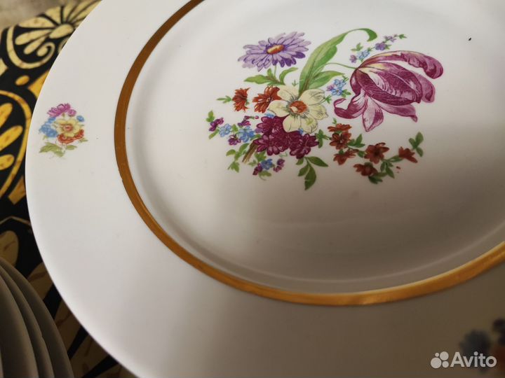 Сервизы столовый СССР и Старый Китай