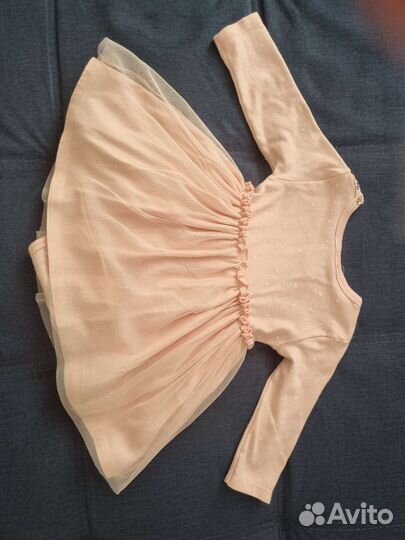 Платье боди для девочки 80