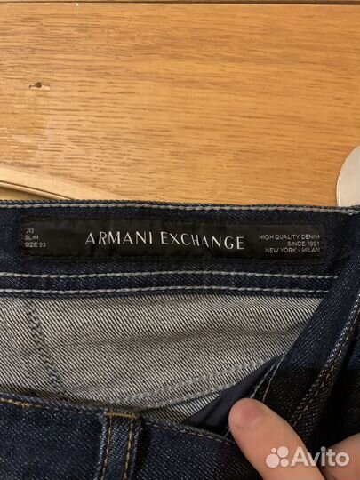 Armani exchange джинсы