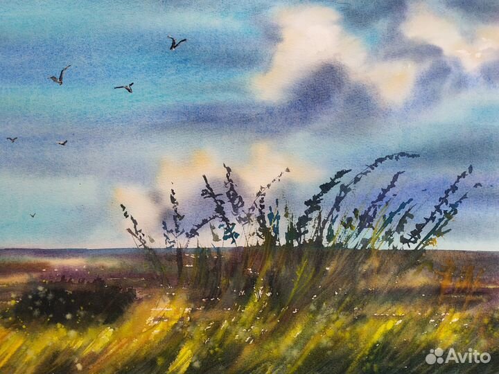 Картина. Поле