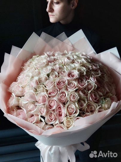 101 роза оптом по 55