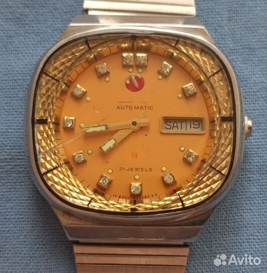 Часы Citizen апельсин