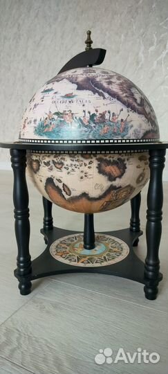 Глобус бар напольный