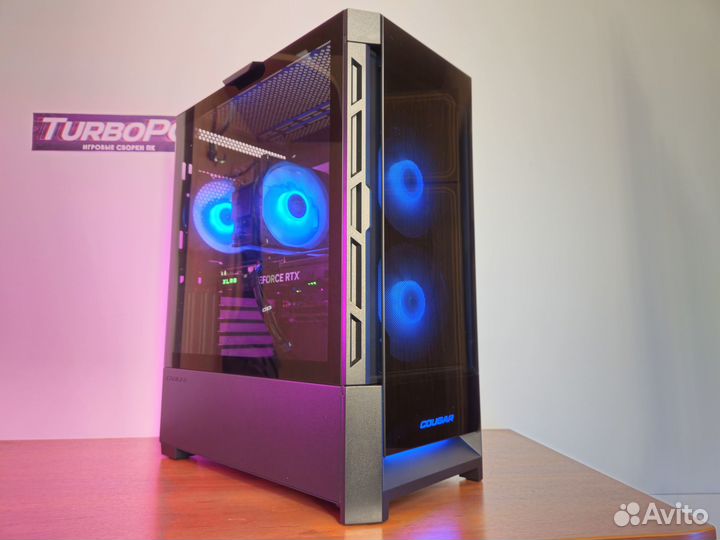 Игровой компьютер Intel i5 12400 и RTX 4060 TI