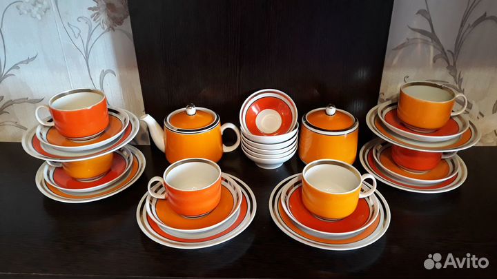 Чайный сервиз 1970-х годов