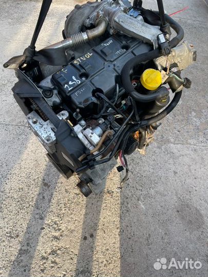 Двигатель Espace Laguna Megane Scenic 1.9 DCI F9Q