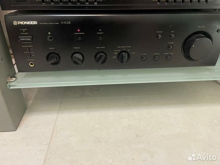 Проигрыватель винила pioneer и усилитель pioneer