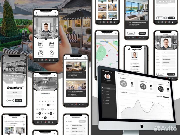Cложные Cайты, Приложения. CRM PWA IOS android APP