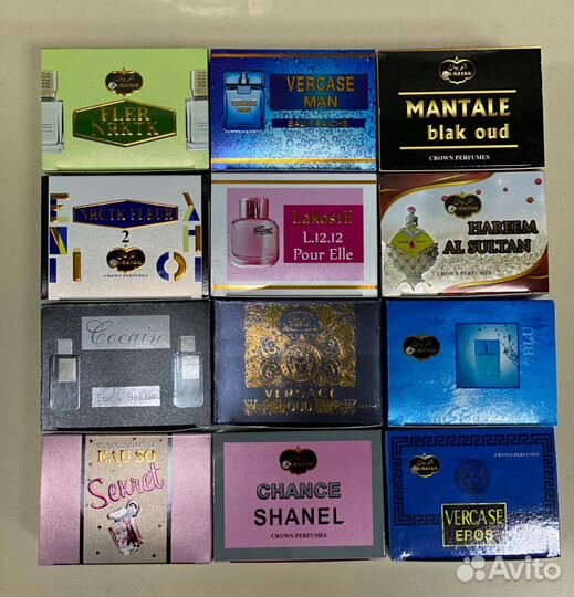 Парфюм масляный