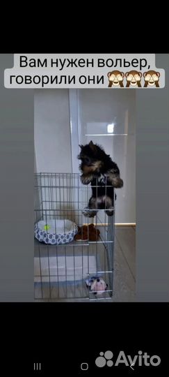 Вольер для собак 6 секций