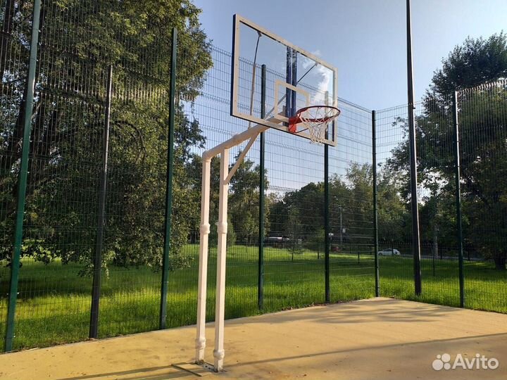 Баскетбольные стойки стационарные-оплата по факту