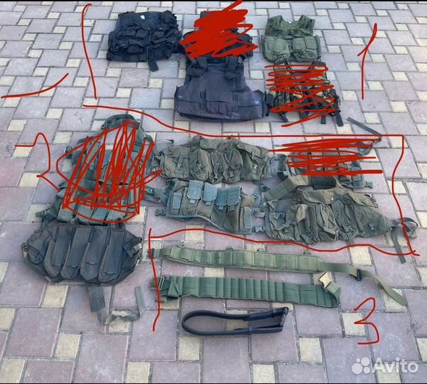 Разгрузочные жилеты и пояса