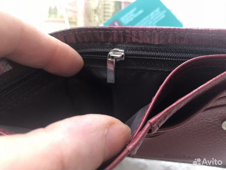 Кошелек женский кожаный маленький