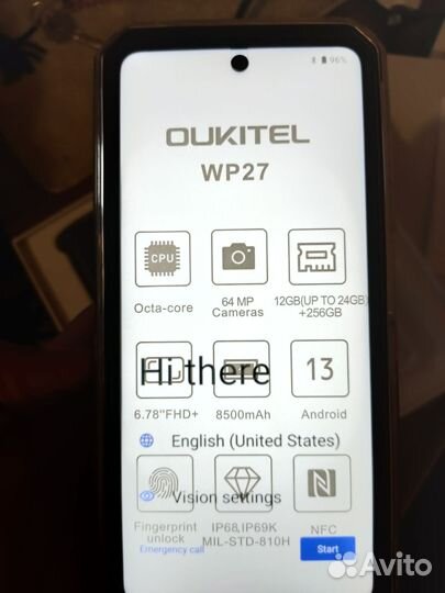 OUKITEL WP21, 12/256 ГБ