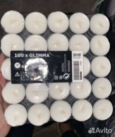 Свечи IKEA 100 шт