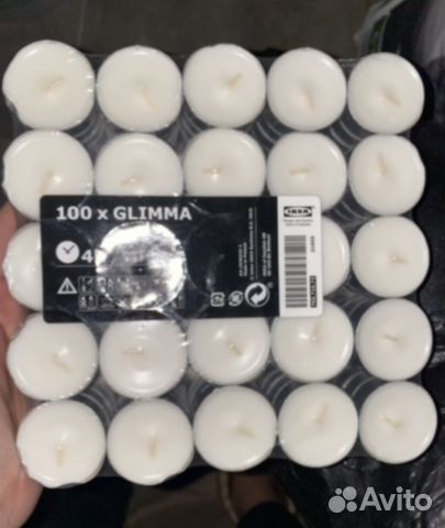 Свечи IKEA 100 шт