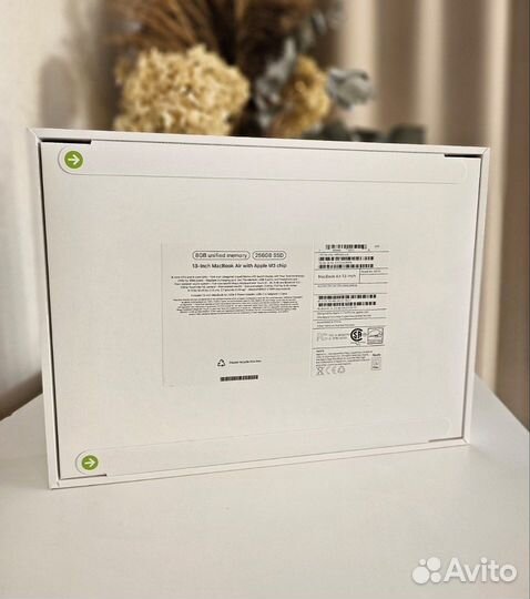 Новый Macbook Air 13 M3 8/256GB 2024