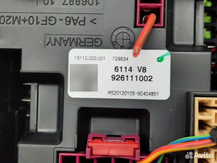 Блок предохранителей передний Bmw 3 Series F30