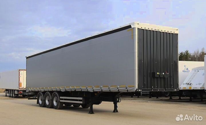 Полуприцеп шторно-бортовой Тонар T3-13 (9888), 2023