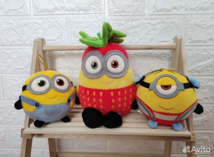 Миньоны мягкие игрушки