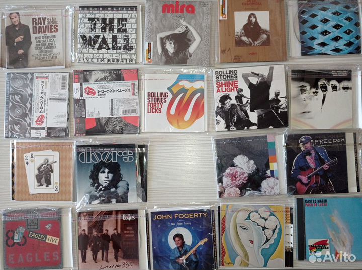 Список 2 Фирменные CD рок прог джаз поп