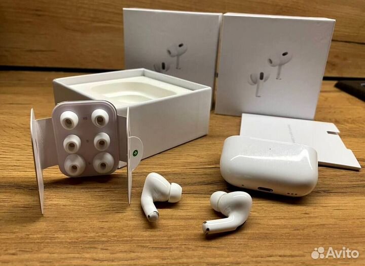 Apple AirPods про 2 чип Airoha toп+ чехол