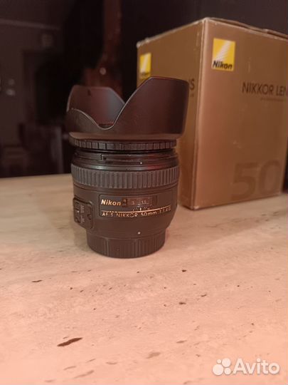 Объектив nikon 50mm f/1.4G AF-S