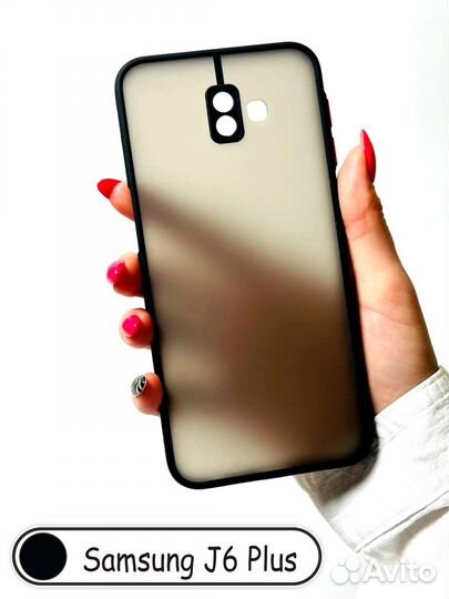 Чехол бампер для Samsung J6 plus / J6+