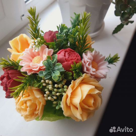 Букеты из мыла