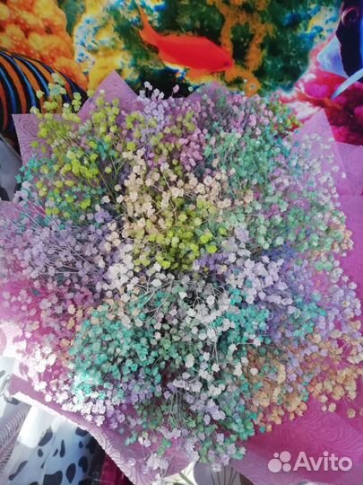 Букет гипсофил