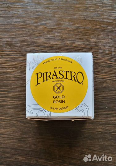 Канифоль новая pirastro для скрипки, альта