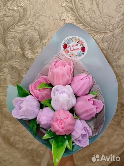 Букет из мыла