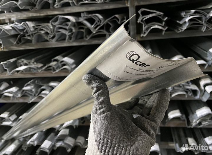 Порог Chevrolet Trailblazer 2001-2008(1мм)