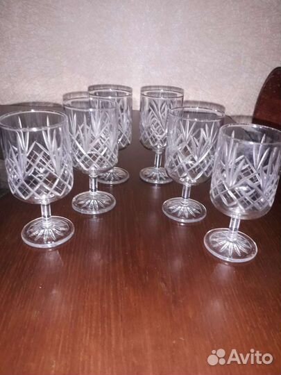 Рюмки и бокалы Богемия СССР