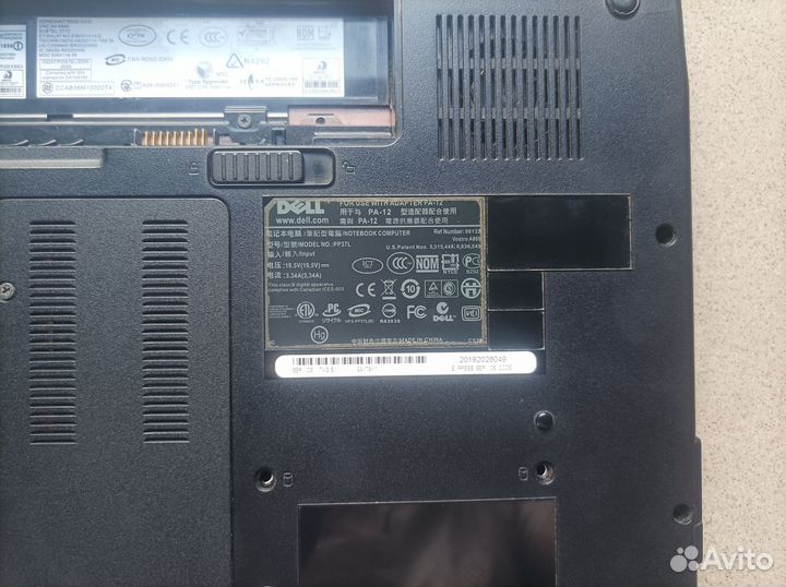 Ноутбук dell vostro A860