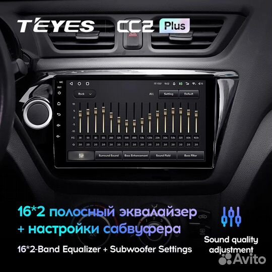 Магнитола для Kia Rio 3 Teyes CC2 plus 4/64