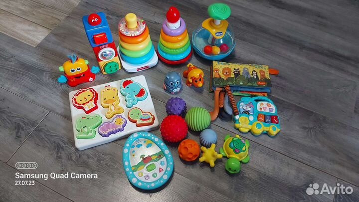 Развивающиеся игрушки пакетом от 6 мес fp chicco