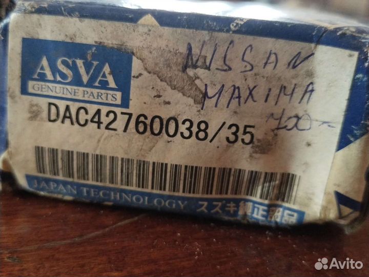 Подшипник ступицы asva-DAC42760038/35