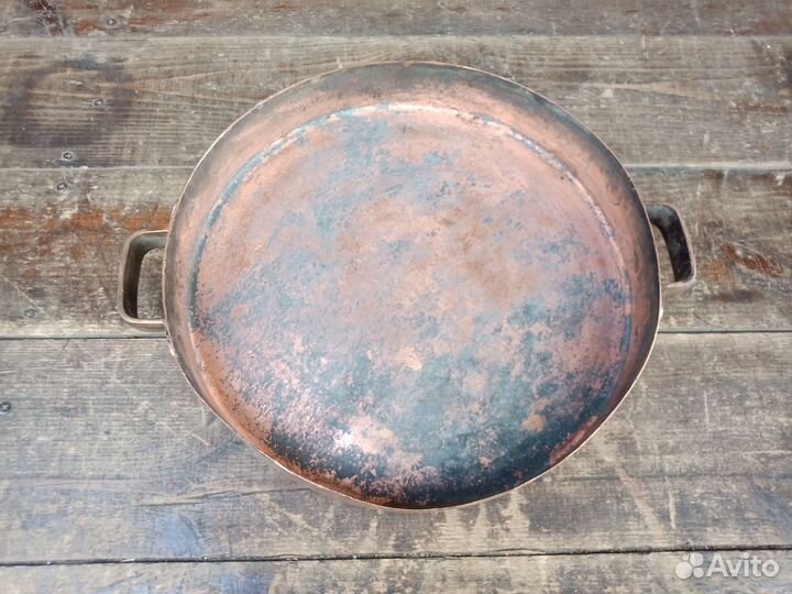 Сковородка медная, старинная. Царский период