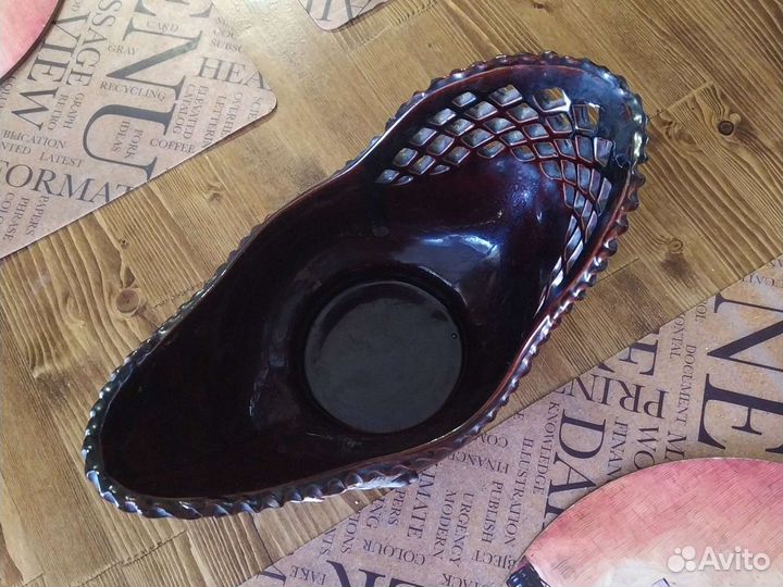 Ваза Гжель глиняная СССР